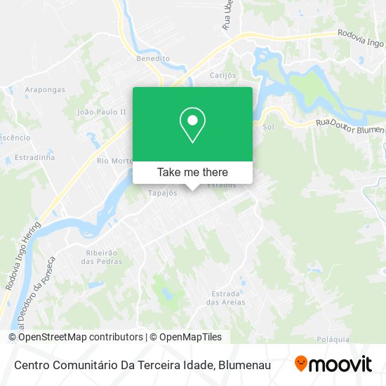 Centro Comunitário Da Terceira Idade map