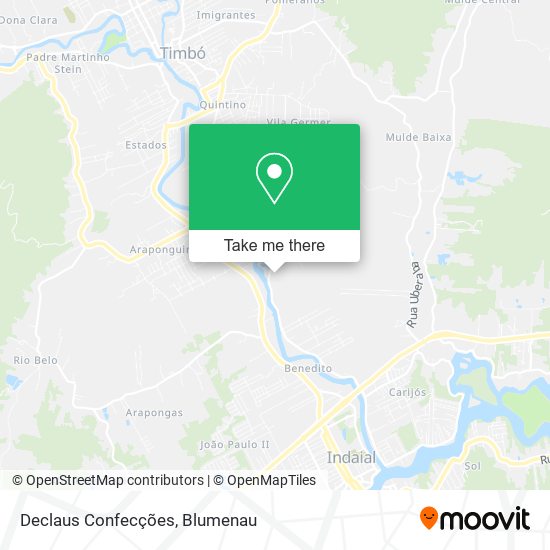 Declaus Confecções map