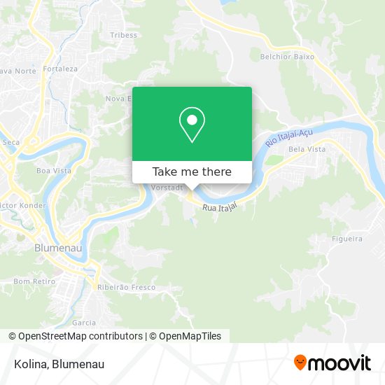 Kolina map