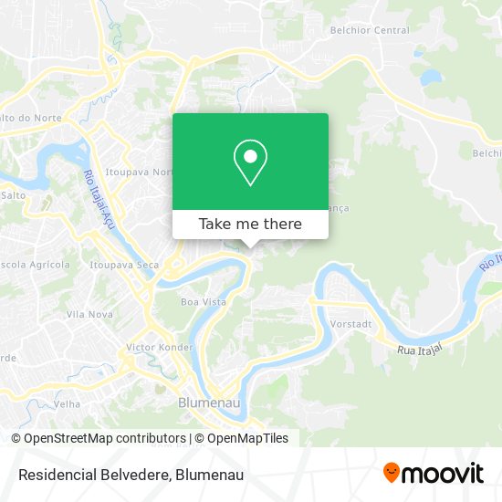 Residencial Belvedere map