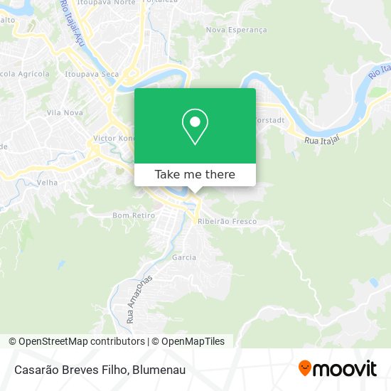 Casarão Breves Filho map