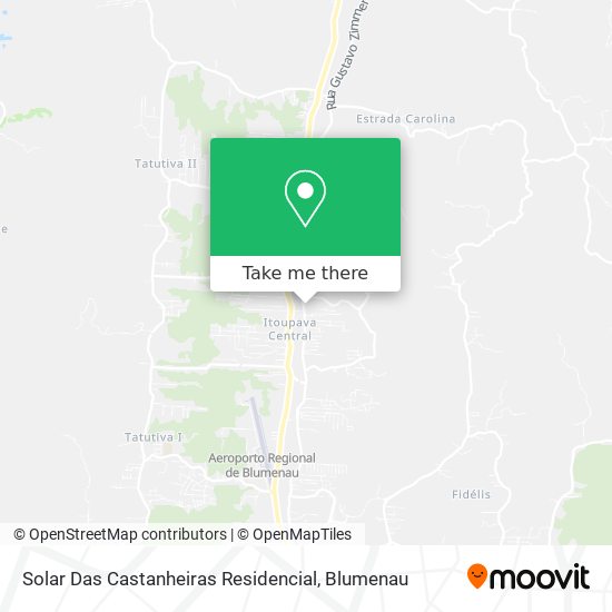 Solar Das Castanheiras Residencial map