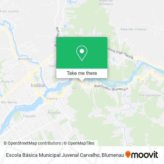 Escola Básica Municipal Juvenal Carvalho map