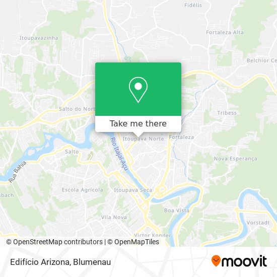 Edifício Arizona map