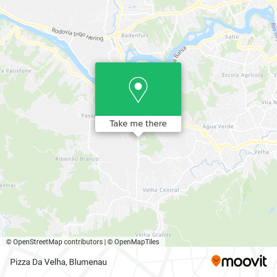 Pizza Da Velha map