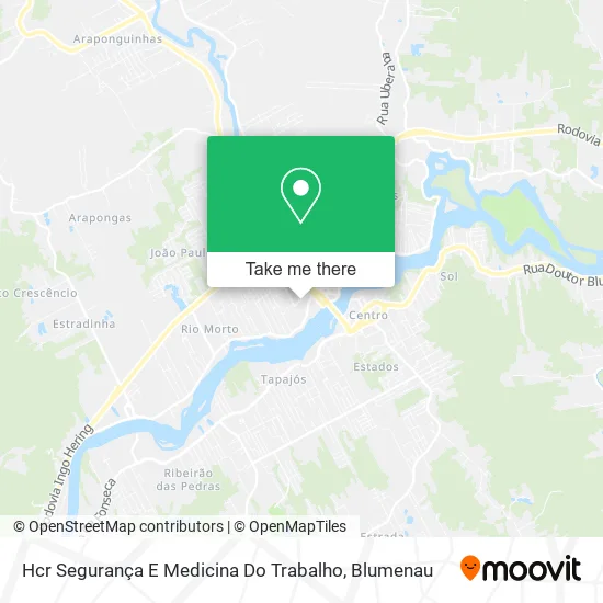 Hcr Segurança E Medicina Do Trabalho map