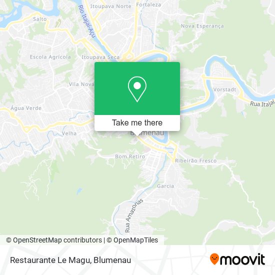 Mapa Restaurante Le Magu