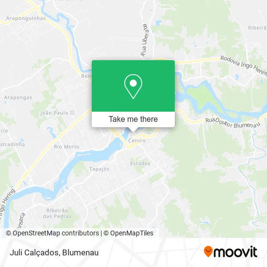 Juli Calçados map