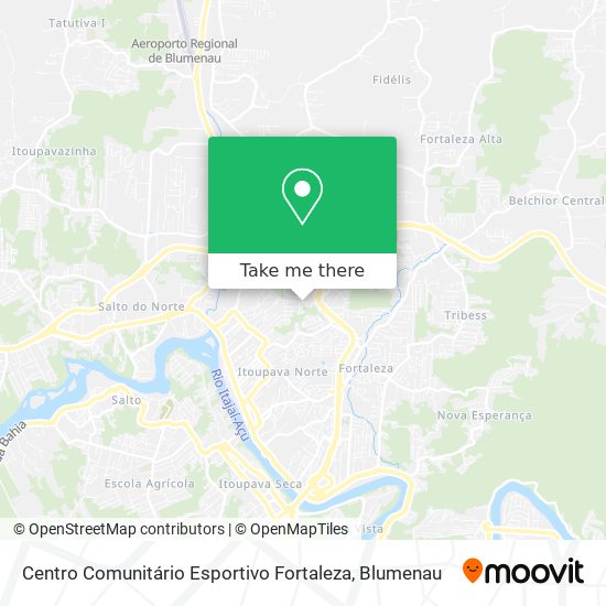Centro Comunitário Esportivo Fortaleza map