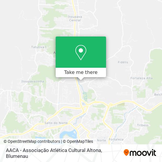 AACA - Associação Atlética Cultural Altona map