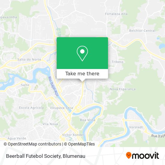 Beerball Futebol Society map