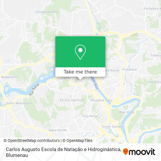 Carlos Augusto Escola de Natação e Hidroginástica map