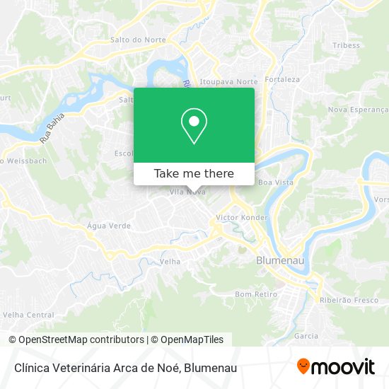 Clínica Veterinária Arca de Noé map