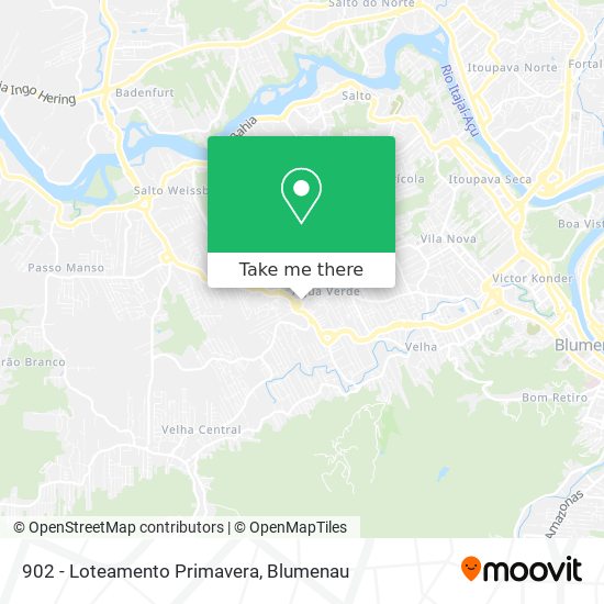 902 - Loteamento Primavera map