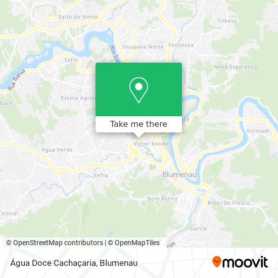 Água Doce Cachaçaria map