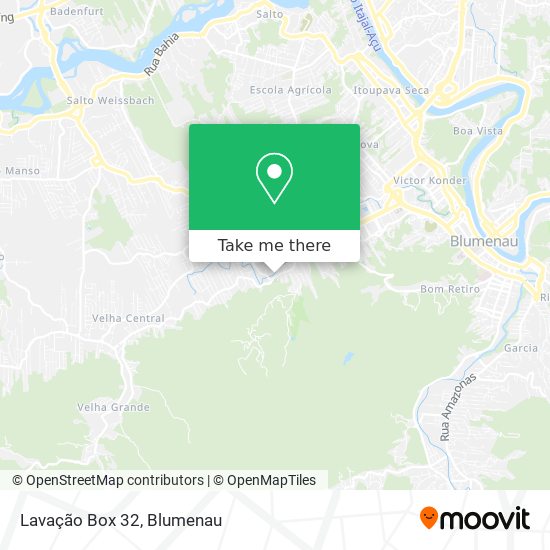 Lavação Box 32 map