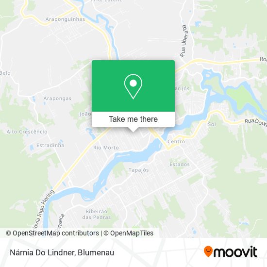 Nárnia Do Lindner map