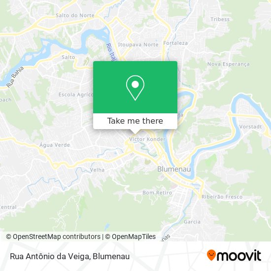 Rua Antônio da Veiga map