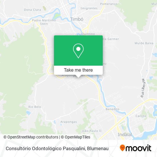 Consultório Odontológico Pasqualini map