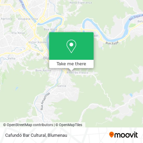 Cafundó Bar Cultural map