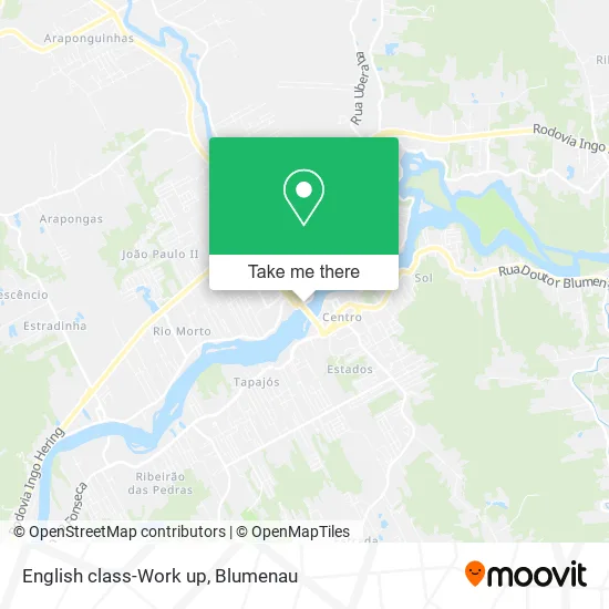 English class-Work up map