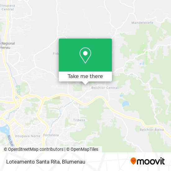 Loteamento Santa Rita map
