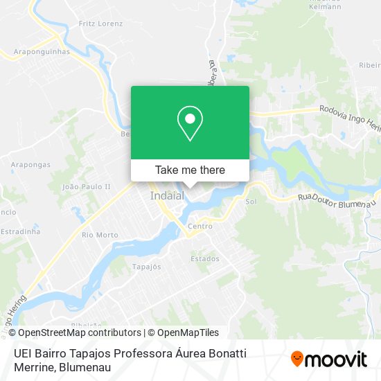 UEI Bairro Tapajos Professora Áurea Bonatti Merrine map