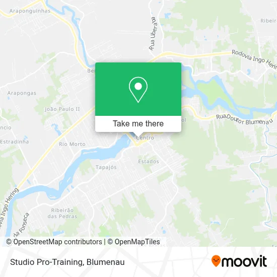 Studio Pro-Training map