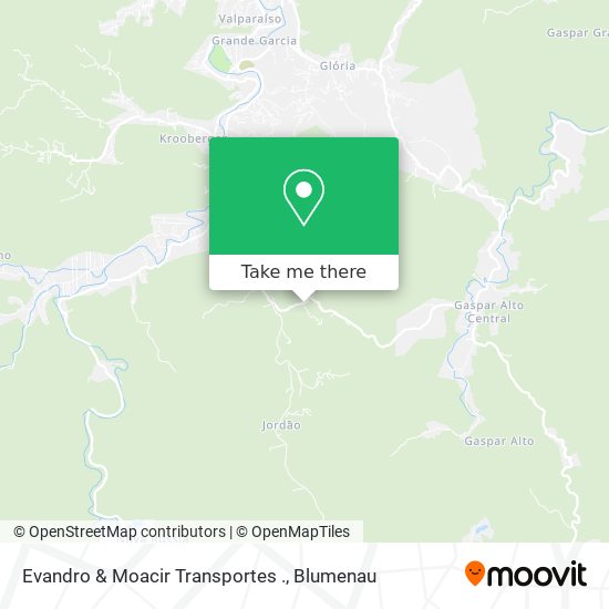 Evandro & Moacir Transportes . map