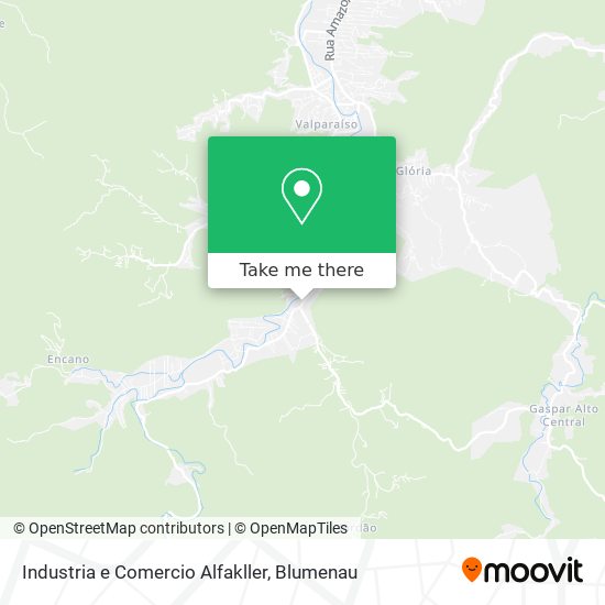 Industria e Comercio Alfakller map