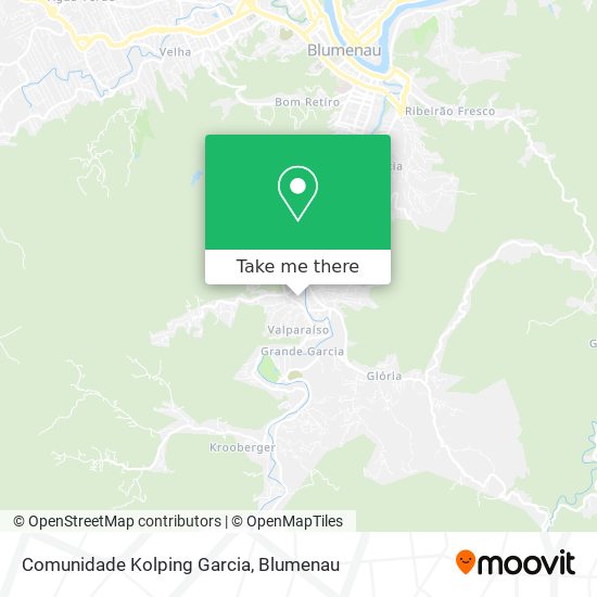Comunidade Kolping Garcia map