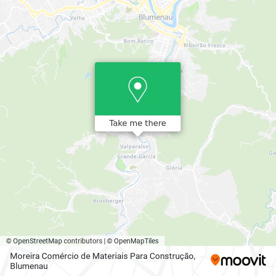 Moreira Comércio de Materiais Para Construção map