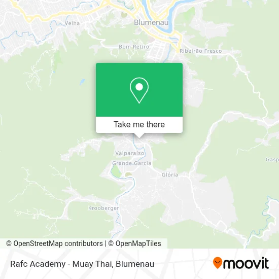Rafc Academy - Muay Thai map