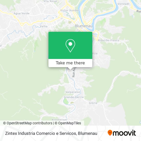 Zintex Industria Comercio e Servicos map