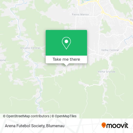 Arena Futebol Society map
