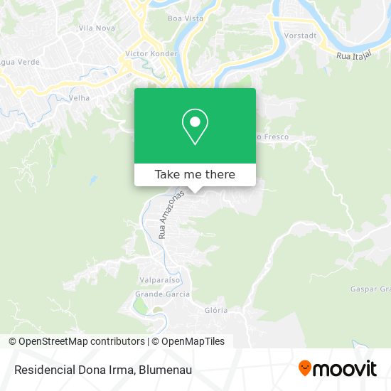 Residencial Dona Irma map