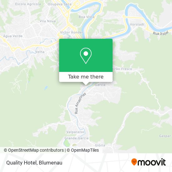 Quality Hotel map