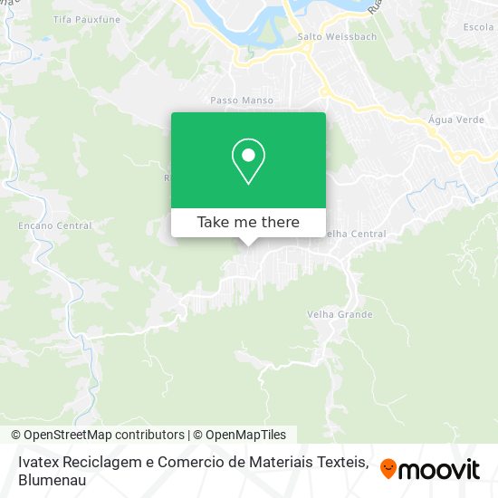 Ivatex Reciclagem e Comercio de Materiais Texteis map