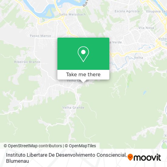 Instituto Libertare De Desenvolvimento Consciencial map