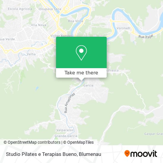 Studio Pilates e Terapias Bueno map