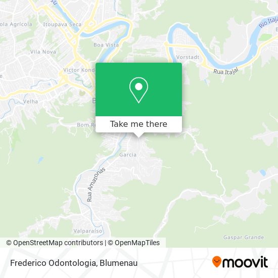Frederico Odontologia map