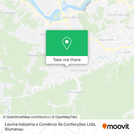 Leoma Indústria e Comércio de Confecções Ltda map