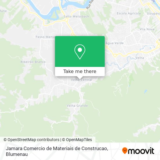 Jamara Comercio de Materiais de Construcao map