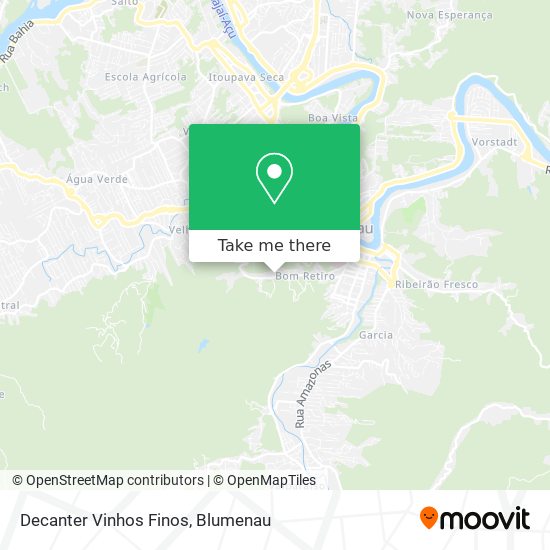 Decanter Vinhos Finos map