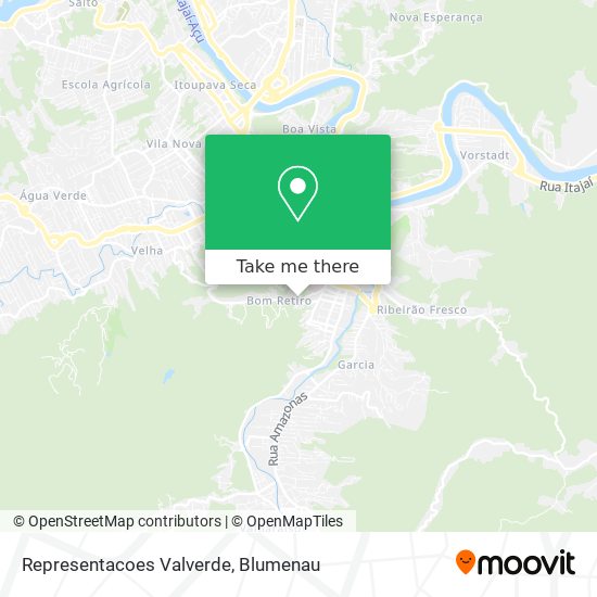 Representacoes Valverde map