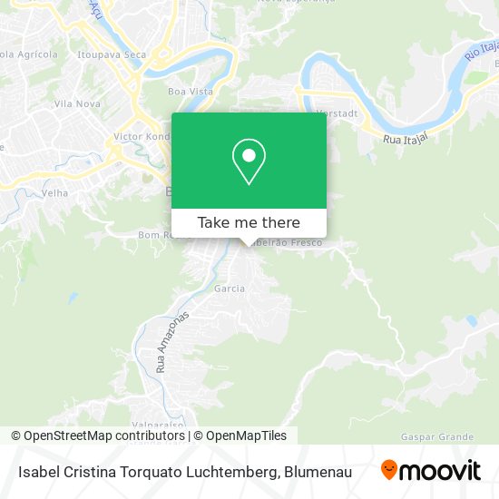 Isabel Cristina Torquato Luchtemberg map