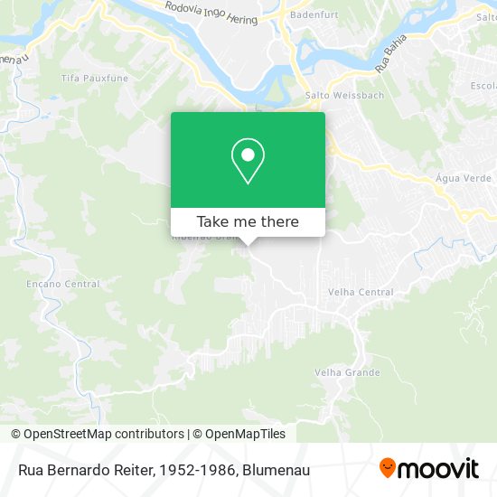 Rua Bernardo Reiter, 1952-1986 map