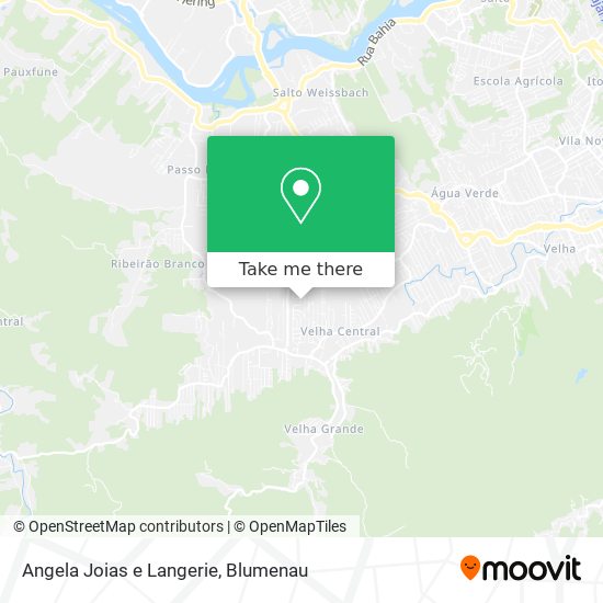 Angela Joias e Langerie map