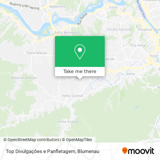 Top Divulgações e Panfletagem map