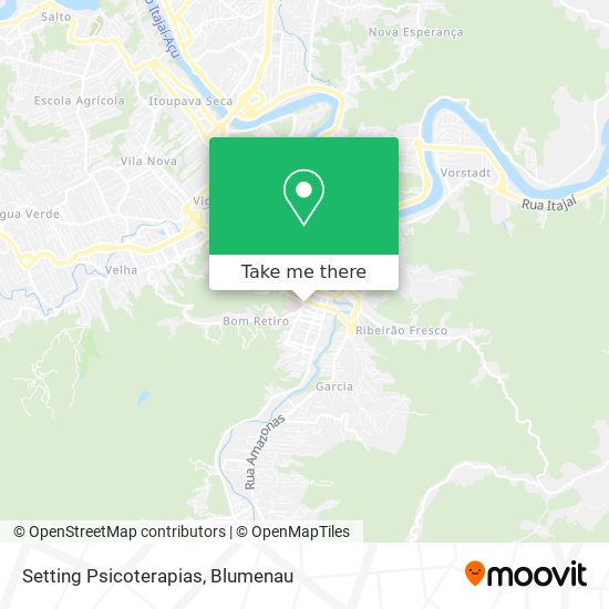Setting Psicoterapias map